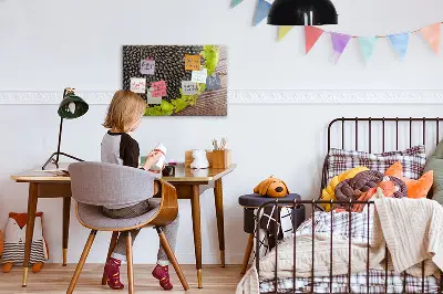 Sunflower magnetic wall board