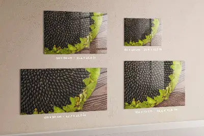Sunflower magnetic wall board