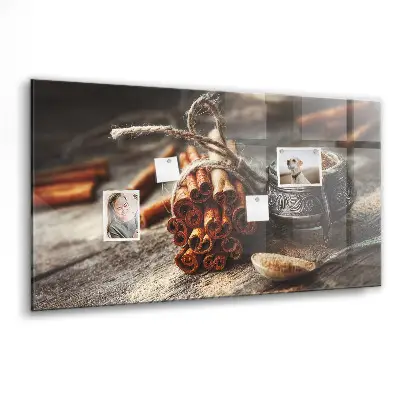 Cinnamon magnetic wall board
