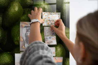 Avocado magnetic board