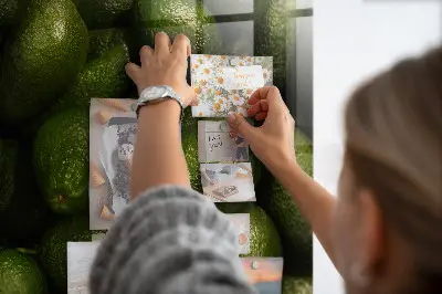 Avocado magnetic board