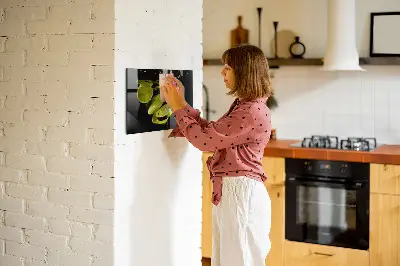 Limes magnetic glass dry erase board