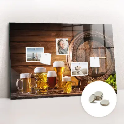 Barrel of Beer Magnetic Board