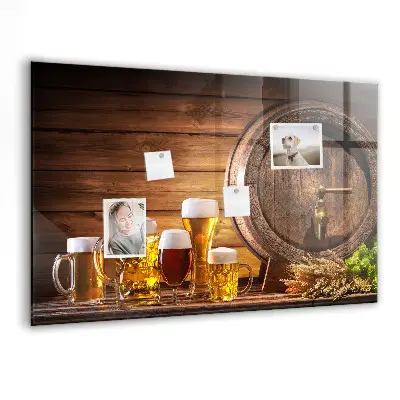 Barrel of Beer Magnetic Board