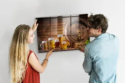 Barrel of Beer Magnetic Board