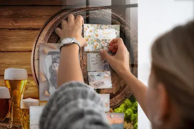 Barrel of Beer Magnetic Board