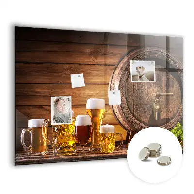 Barrel of Beer Magnetic Board