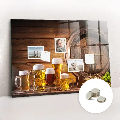 Barrel of Beer Magnetic Board