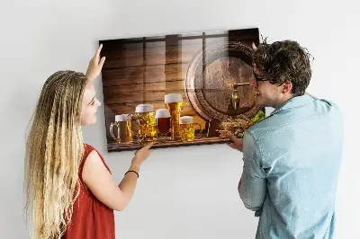 Barrel of Beer Magnetic Board
