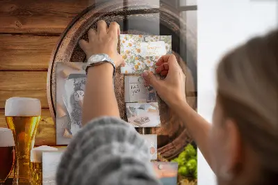 Barrel of Beer Magnetic Board