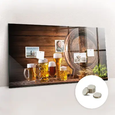 Barrel of Beer Magnetic Board