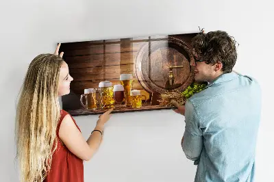 Barrel of Beer Magnetic Board