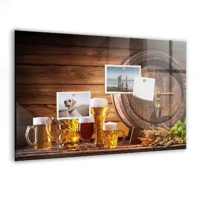 Barrel of Beer Magnetic Board