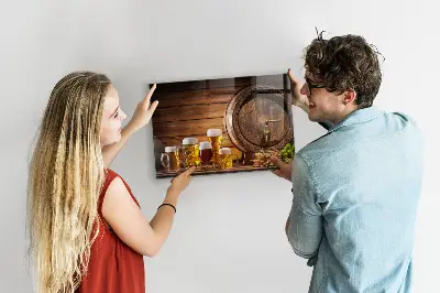 Barrel of Beer Magnetic Board
