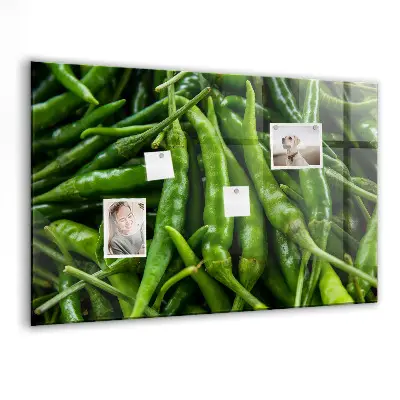 Green pepper magnet board