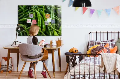Green pepper magnet board