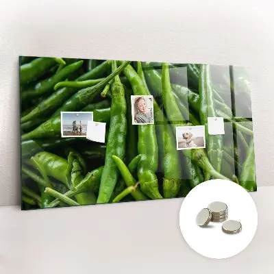 Green pepper magnet board