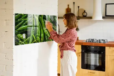 Green pepper magnet board
