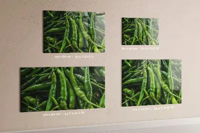 Green pepper magnet board