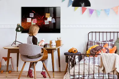 Magnetic wall board Chili peppers