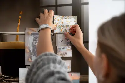 A cup of coffee magnet board