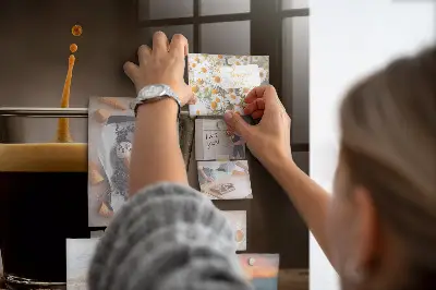 A cup of coffee magnet board