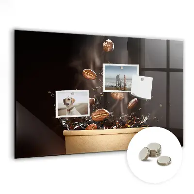 Hot Coffee Magnetic Wall Board