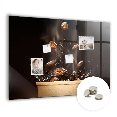 Hot Coffee Magnetic Wall Board