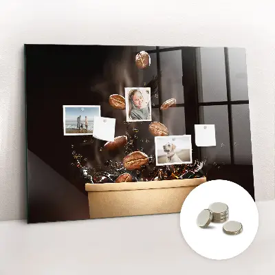 Hot Coffee Magnetic Wall Board