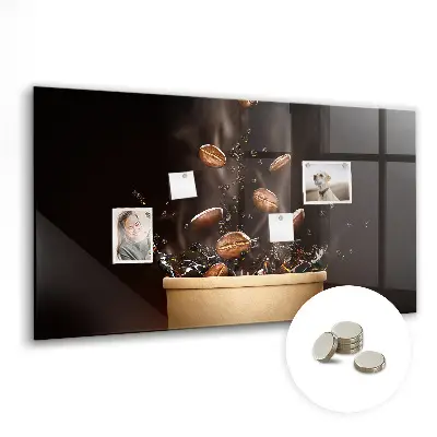 Hot Coffee Magnetic Wall Board