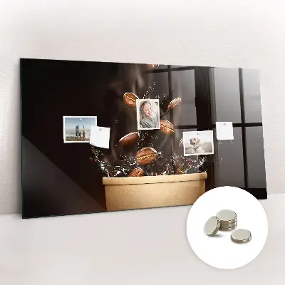 Hot Coffee Magnetic Wall Board