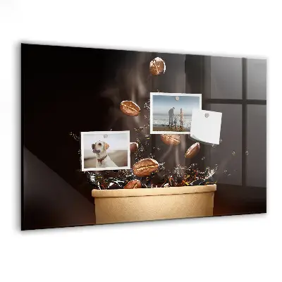 Hot Coffee Magnetic Wall Board