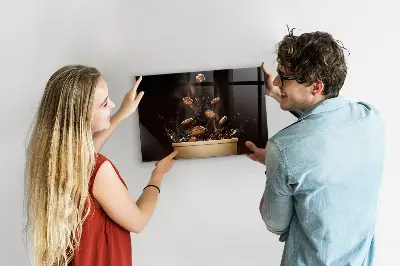 Magnetic wall board Hot coffee