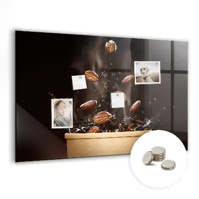 Hot Coffee Magnetic Wall Board