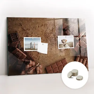 Chocolate Bar Magnet Board