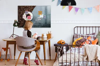 A Cup of Coffee magnetic wall board