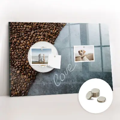 A Cup of Coffee magnetic wall board