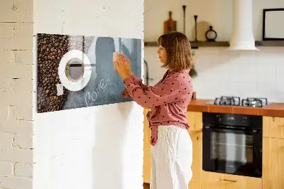 A Cup of Coffee magnetic wall board