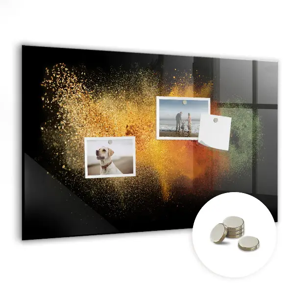 Spilled Spices Magnetic Board