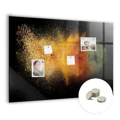 Spilled Spices Magnetic Board