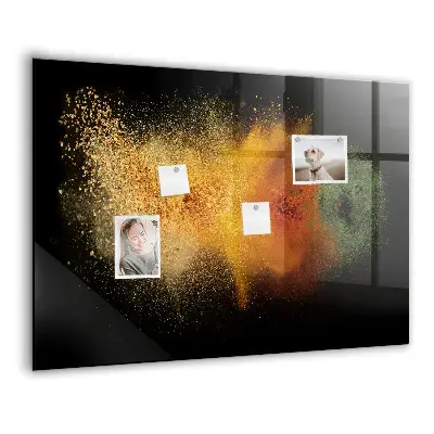 Spilled Spices Magnetic Board
