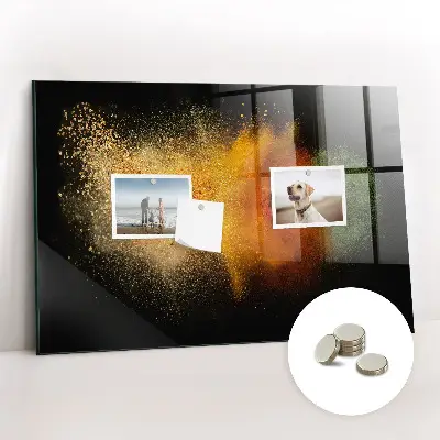 Magnet board Spilled spices