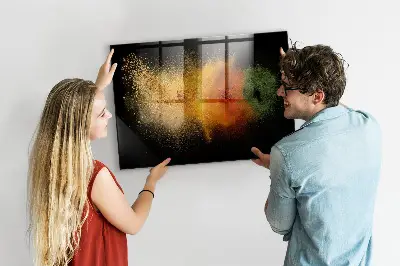 Magnet board Spilled spices