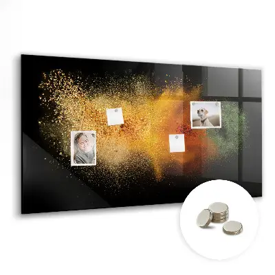Spilled Spices Magnetic Board