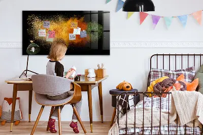 Magnet board Spilled spices