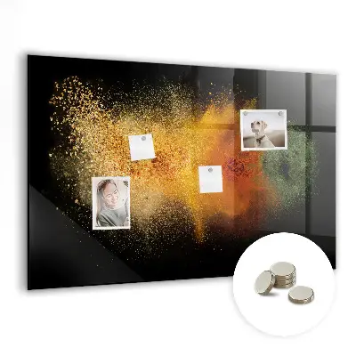 Spilled Spices Magnetic Board