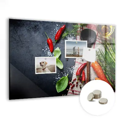 Magnetic Vegetable Wall Board