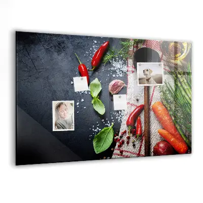 Magnetic Vegetable Wall Board