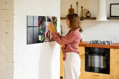 Magnetic Vegetable Wall Board