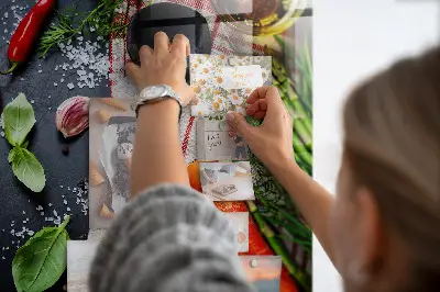 Magnetic Vegetable Wall Board